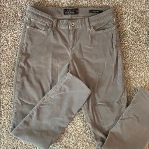 Gray Lucky brand corduroy pants
